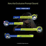 Load image into Gallery viewer, Girls Frontline 2: Exilium x MOONDROP Collaboration Space Travel 2 Ultra Wireless Earbuds IEM Klukai / HK416 Model [PRE-ORDER]
