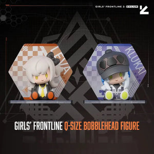 Girls' Frontline - Q Size Leva (UMP45) & Klukai (HK416) Bobblehead Figure [PRE-ORDER]