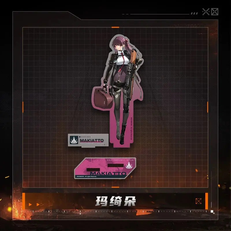 Girls' Frontline 2: Exilium - Acrylic Stand (UMP45 Leva / HK416 Klukai / WA2000 Makiatto Macchiato / Vector / Springfield / Sharkry / K2 Yoohee) [BACK-ORDER]