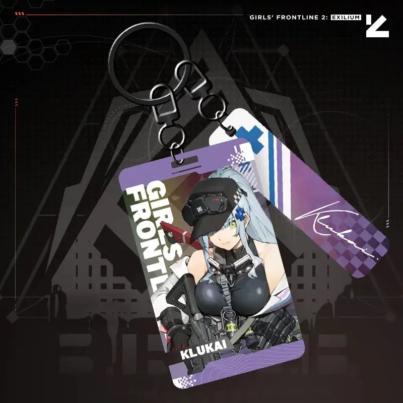 Girls' Frontline - Acrylic Tactical ID Tag (UMP45 Leva / HK416 Klukai / WA2000 Makiatto Macchiato / Type 97s Qiuhua) [BACK-ORDER]