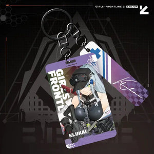 Girls' Frontline - Acrylic Tactical ID Tag (UMP45 Leva / HK416 Klukai / WA2000 Makiatto Macchiato / Type 97s Qiuhua) [BACK-ORDER]