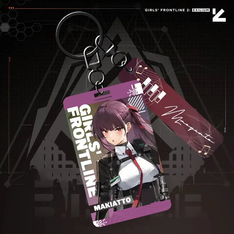 Girls' Frontline - Acrylic Tactical ID Tag (UMP45 Leva / HK416 Klukai / WA2000 Makiatto Macchiato / Type 97s Qiuhua) [BACK-ORDER]