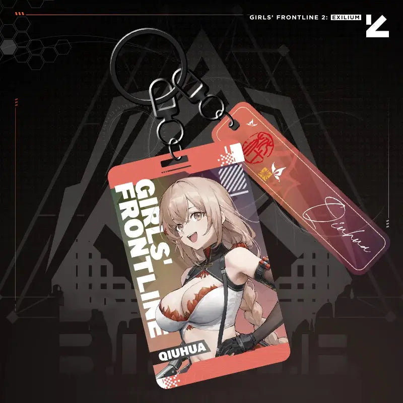 Girls' Frontline - Acrylic Tactical ID Tag (UMP45 Leva / HK416 Klukai / WA2000 Makiatto Macchiato / Type 97s Qiuhua) [BACK-ORDER]
