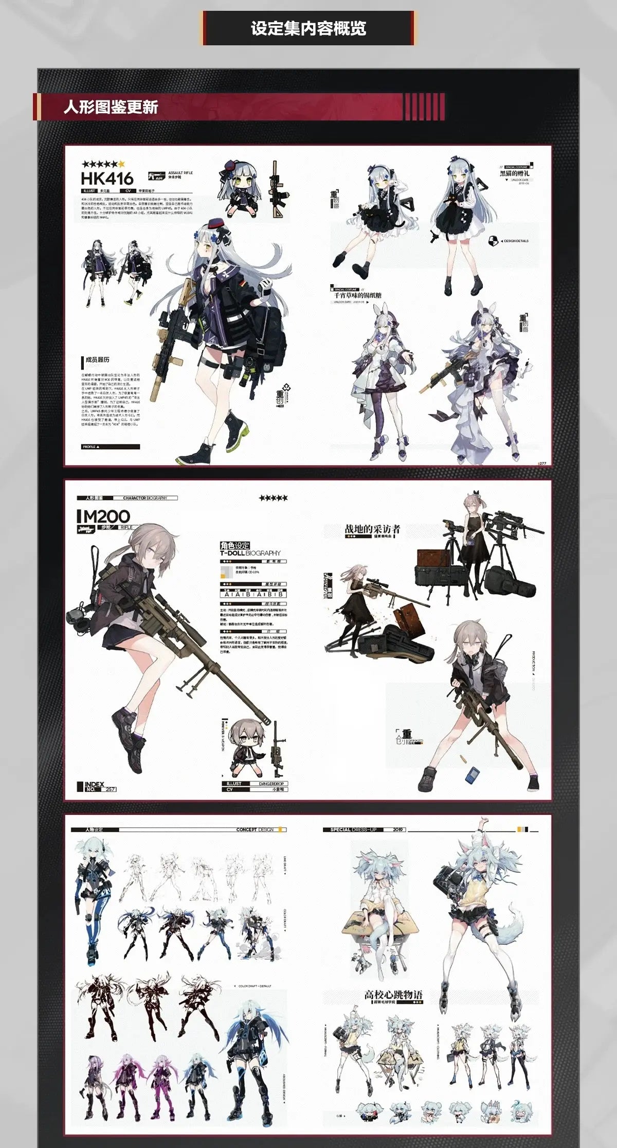 アート・デザイン・音楽 Girls on Film vol.3 The Art of Girls' Frontline Vol.3 Official Art Book & Soundtrack