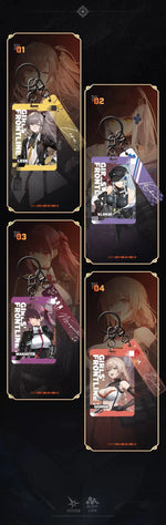 Load image into Gallery viewer, Girls&#39; Frontline - Acrylic Tactical ID Tag (UMP45 Leva / HK416 Klukai / WA2000 Makiatto Macchiato / Type 97s Qiuhua) [BACK-ORDER]

