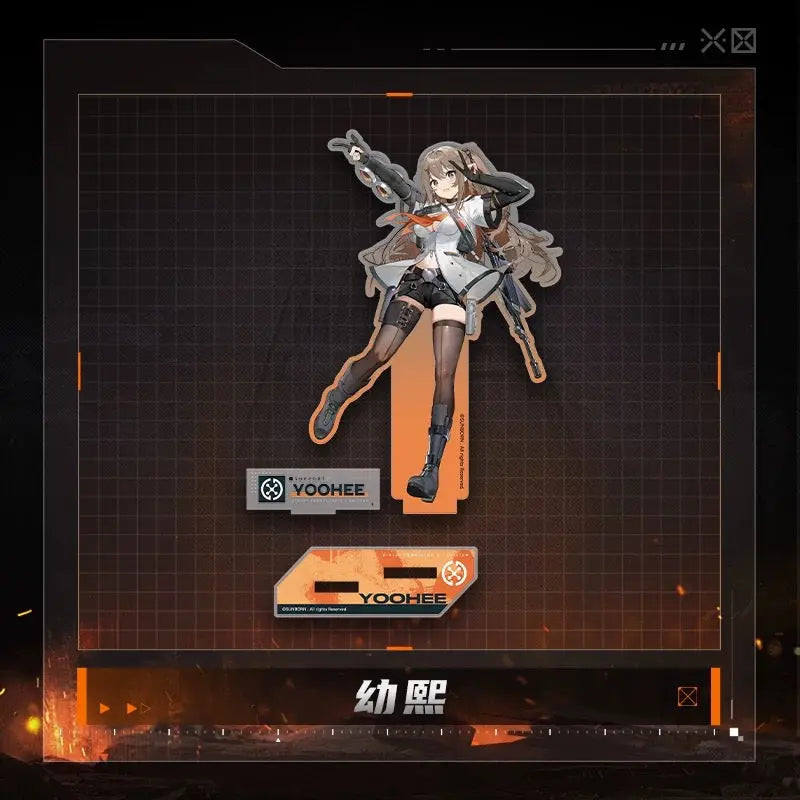 Girls' Frontline 2: Exilium - Acrylic Stand (UMP45 Leva / HK416 Klukai / WA2000 Makiatto Macchiato / Vector / Springfield / Sharkry / K2 Yoohee) [BACK-ORDER]