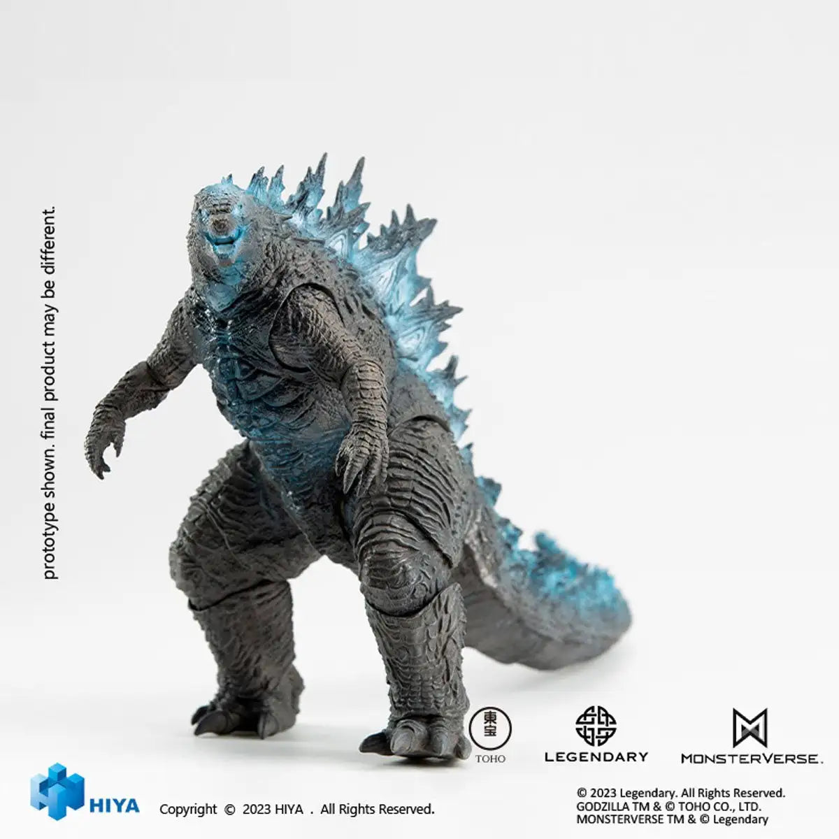 Luminous⭐Merch Hiya Toys HIYA Toys Exquisite Basic Godzilla vs. Kong Heat Ray Godzilla 2021 Action Figure Scale Figures