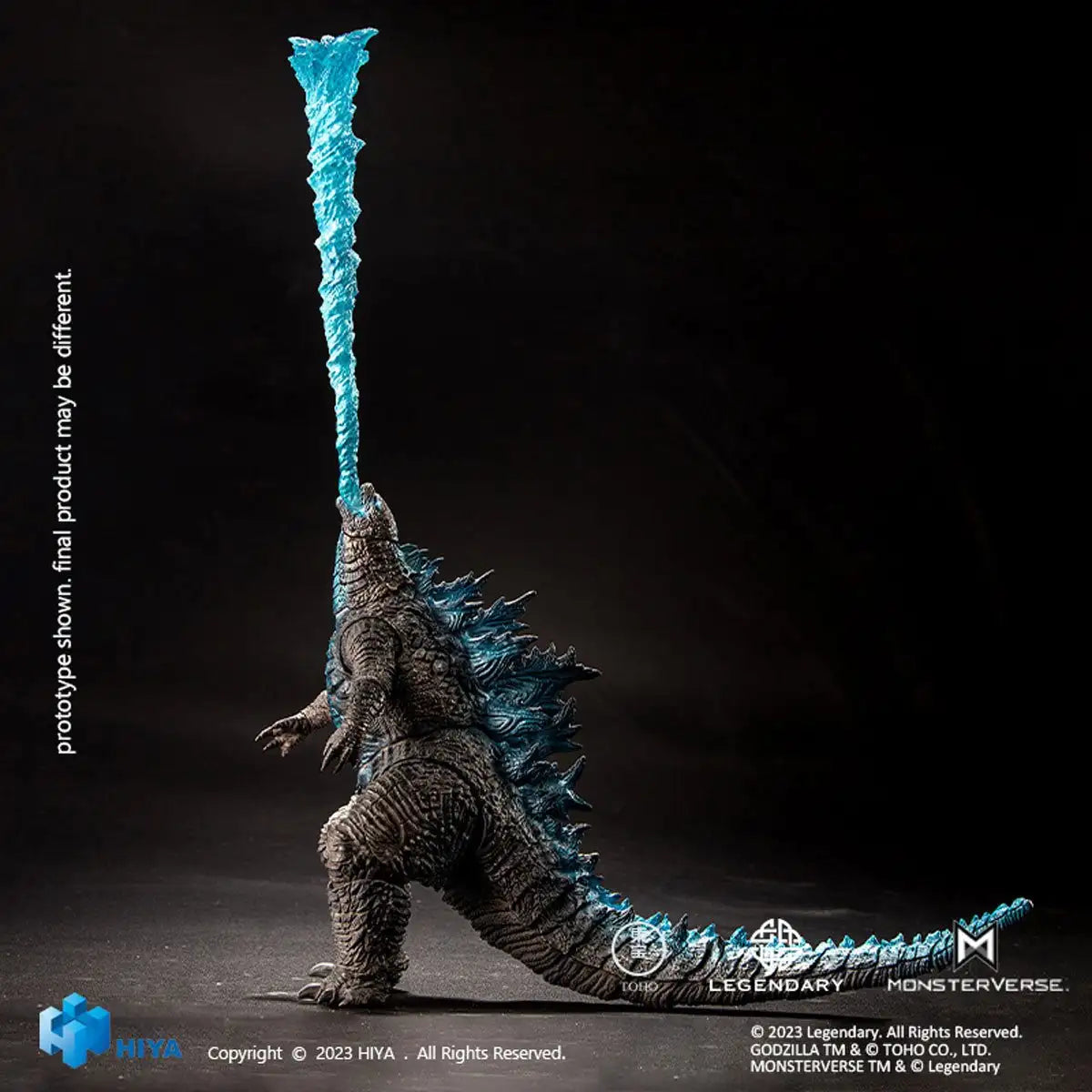 Luminous⭐Merch Hiya Toys HIYA Toys Exquisite Basic Godzilla vs. Kong Heat Ray Godzilla 2021 Action Figure Scale Figures