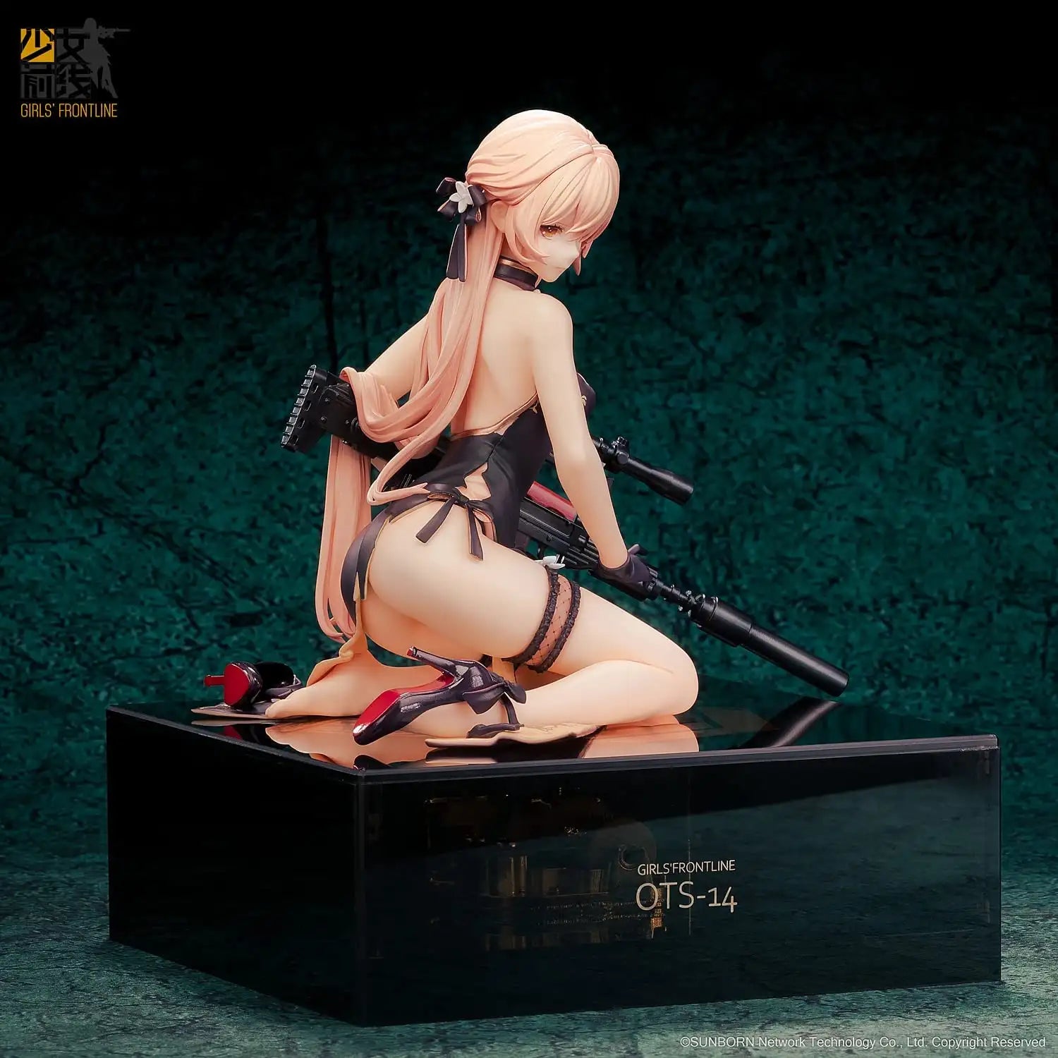 Luminous⭐Merch Reverse Studio Girls' Frontline Reverse Studio OTs-14 - Crassula Volkensii - Purple Rain Heart Heavy Damage Ver. 1/8 Scale Figure Scale Figures