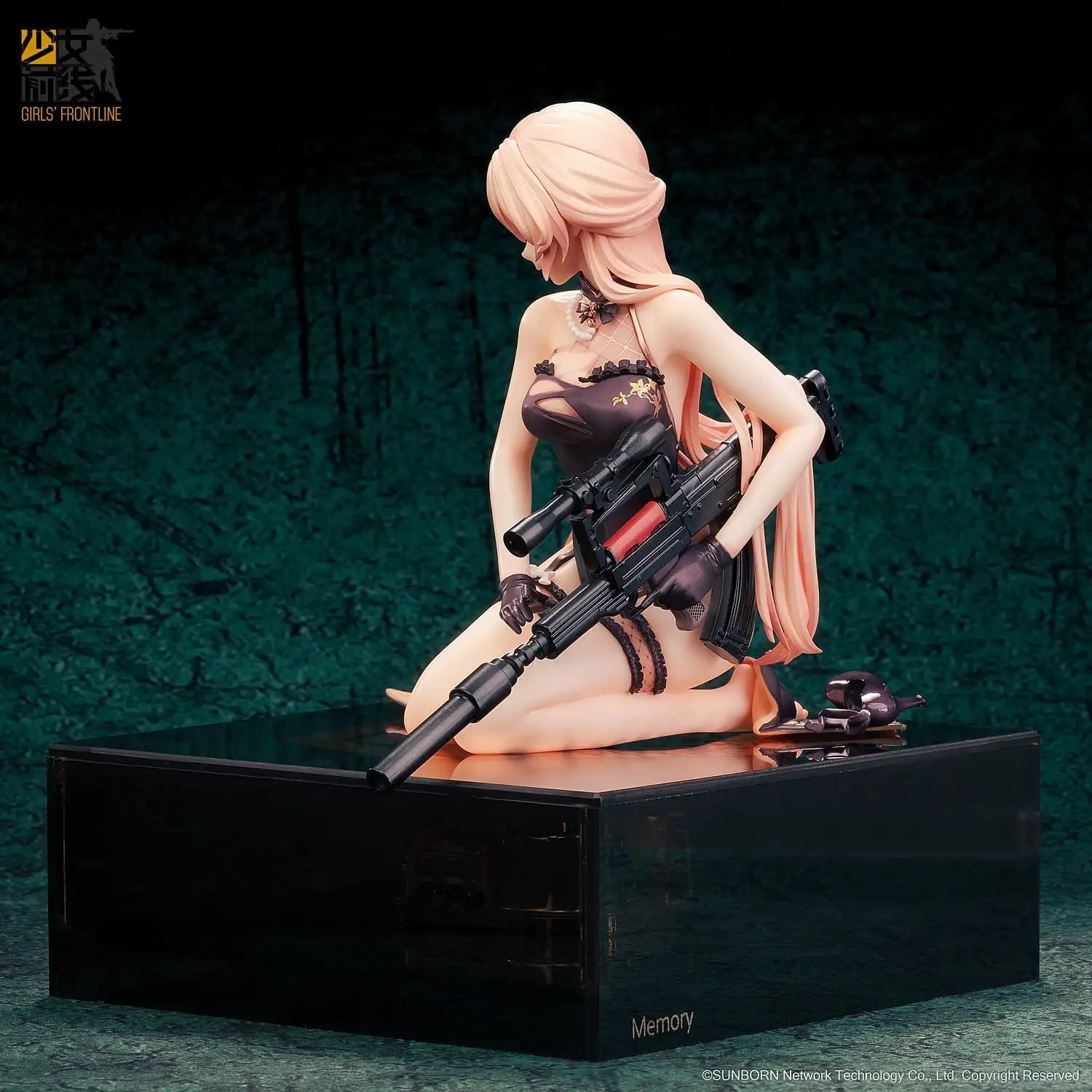 Luminous⭐Merch Reverse Studio Girls' Frontline Reverse Studio OTs-14 - Crassula Volkensii - Purple Rain Heart Heavy Damage Ver. 1/8 Scale Figure Scale Figures