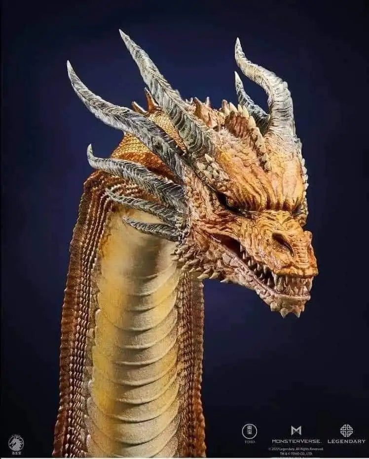 Luminous⭐Merch X-PLUS W-Dragon King Ghidorah 2019 Figure Scale Figures