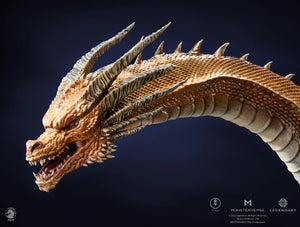 Luminous⭐Merch X-PLUS W-Dragon King Ghidorah 2019 Figure Scale Figures