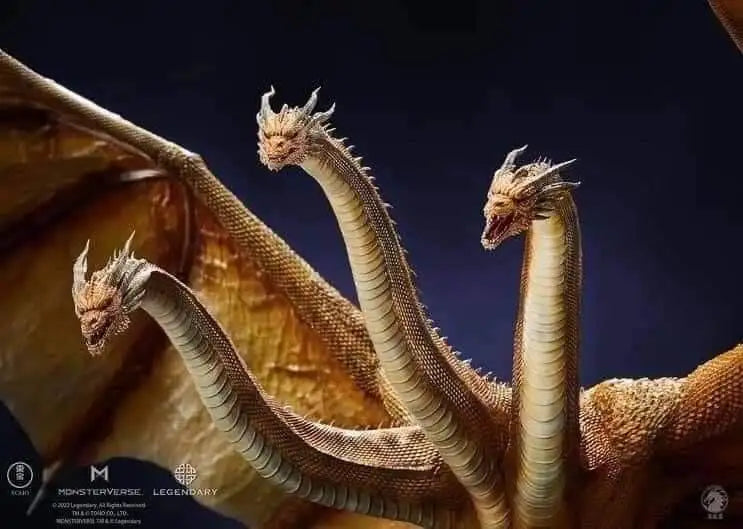 Luminous⭐Merch X-PLUS W-Dragon King Ghidorah 2019 Figure Scale Figures