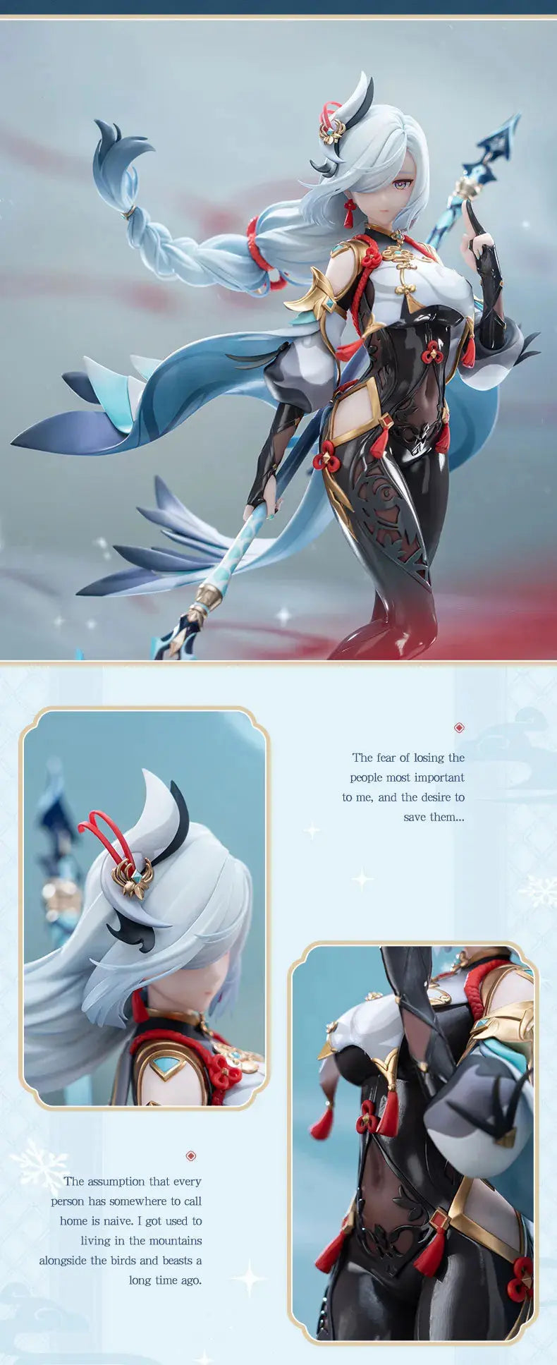 Luminous⭐Merch APEX-TOYS Genshin Impact - Shenhe Lonesome Transcendence Ver. 1/7 Scale Figure (Apex Innovation) [PRE-ORDER] Scale Figures