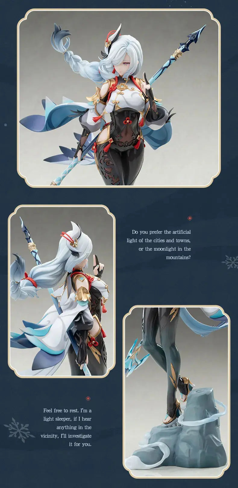 Luminous⭐Merch APEX-TOYS Genshin Impact - Shenhe Lonesome Transcendence Ver. 1/7 Scale Figure (Apex Innovation) [PRE-ORDER] Scale Figures