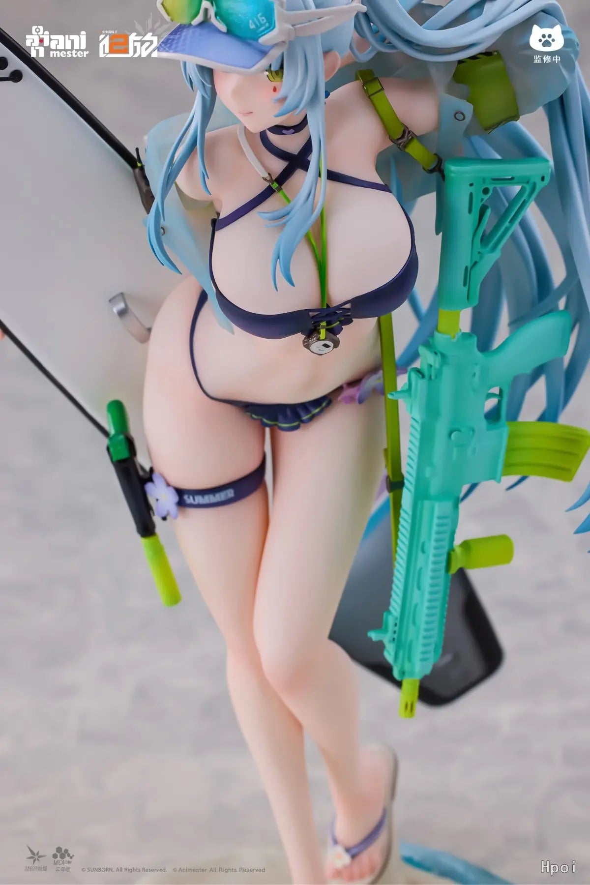 Luminous⭐Merch AniMester Girls' Frontline 2: Exilium Klukai (HK416) Cerulean Breaker Ver. 1/7 Figure (AniMester) [PRE-ORDER] Scale Figure