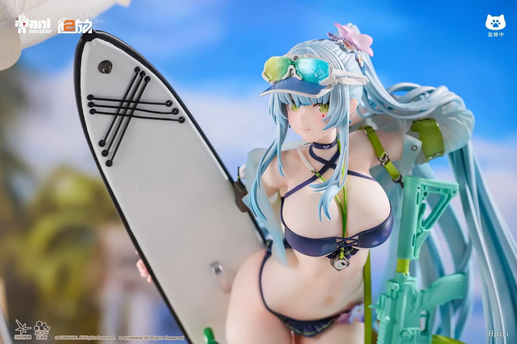 Luminous⭐Merch AniMester Girls' Frontline 2: Exilium Klukai (HK416) Cerulean Breaker Ver. 1/7 Figure (AniMester) [PRE-ORDER] Scale Figure