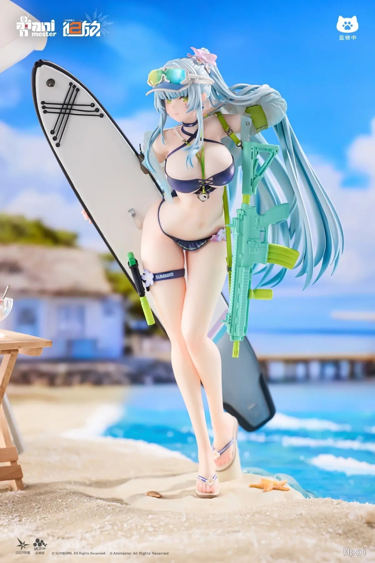 Luminous⭐Merch AniMester Girls' Frontline 2: Exilium Klukai (HK416) Cerulean Breaker Ver. 1/7 Figure (AniMester) [PRE-ORDER] Scale Figure