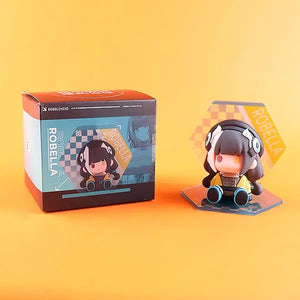 Luminous⭐Merch Girls' Frontline Girls' Frontline 2: Exilium - Q Toys Leva (UMP45) Klukai (HK416) Robella (RO635) Springfield (M1903) Bobblehead Figure Non-scale Figures