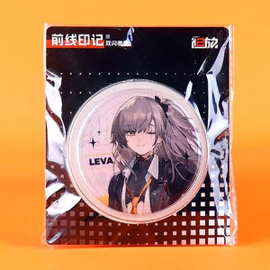 Luminous⭐Merch Girls' Frontline Girls' Frontline - Can Badge Button Pin (UMP45 Leva / HK416 Klukai / WA2000 Makiatto Macchiato / Type 97s Qiuhua) Apparel