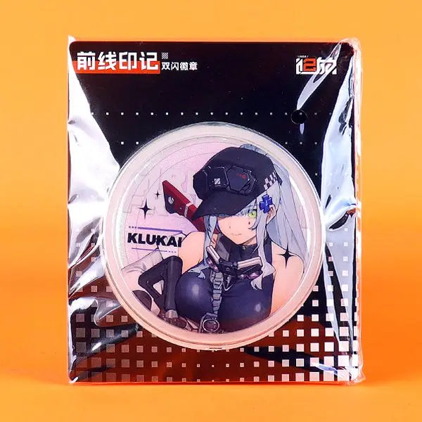 Luminous⭐Merch Girls' Frontline Girls' Frontline - Can Badge Button Pin (UMP45 Leva / HK416 Klukai / WA2000 Makiatto Macchiato / Type 97s Qiuhua) Apparel