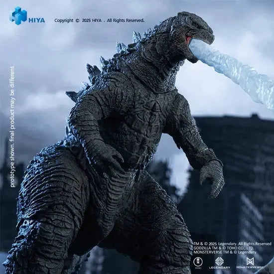 HIYA Toys Exquisite Basic Heat Ray Godzilla 2014 Translucent Ver. Acti