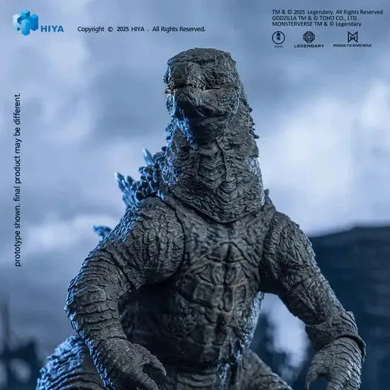 HIYA Toys Exquisite Basic Heat Ray Godzilla 2014 Translucent Ver. Acti