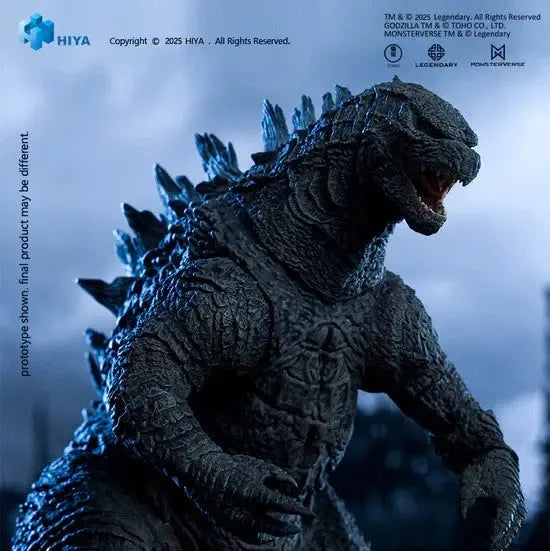 HIYA Toys Exquisite Basic Heat Ray Godzilla 2014 Translucent Ver. Acti