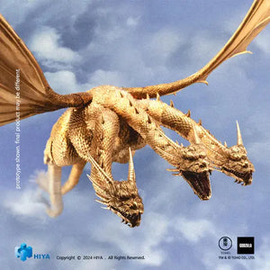 Luminous⭐Merch Hiya Toys HIYA Toys Exquisite Basic King Ghidorah 1991 Action Figure from Godzilla vs King Ghidorah Non-scale Figures