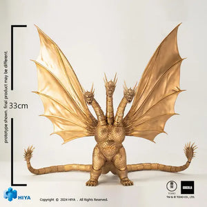 Luminous⭐Merch Hiya Toys HIYA Toys Exquisite Basic King Ghidorah 1991 Action Figure from Godzilla vs King Ghidorah Non-scale Figures