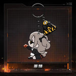Load image into Gallery viewer, Luminous⭐Merch IOP Girls&#39; Frontline - Squad 404 Metal Keychain (UMP45 Leva, HK416 Klukai, UMP40 Lainie, G11 Mechty) Keychains
