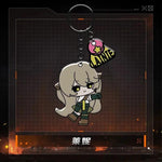 Load image into Gallery viewer, Luminous⭐Merch IOP Girls&#39; Frontline - Squad 404 Metal Keychain (UMP45 Leva, HK416 Klukai, UMP40 Lainie, G11 Mechty) Keychains
