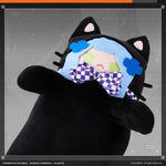 Load image into Gallery viewer, Luminous⭐Merch IOP Girls' Frontline - XL Longcat HK416 Black Cat Neko ver. Throw Plush &amp; Pillow Plush Toys
