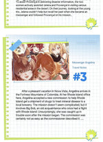 Load image into Gallery viewer, Luminous⭐Merch Yostar Arknights - Angelina Sketches of THIS Messenger&#39;s Journey Notes Comic Anthology Vol.1-4 Art Books [BACK-ORDER] Media
