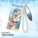 Load image into Gallery viewer, Girls' Frontline 2: Exilium - Klukai (HK416) Summer Acrylic Pendant Keychain [BACK-ORDER]
