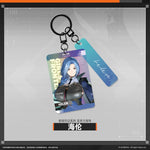 Load image into Gallery viewer, Girls' Frontline 2: Exilium - Acrylic Tactical ID Tag (Florence PA-15, DP-12 Helen, AK-15 Voymastina, AN-94 Alva, Suomi KP-31)
