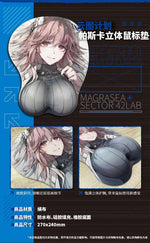 Load image into Gallery viewer, Girls&#39; Frontline: Project Neural Cloud - Persica (Persicaria) 3D Oppai Mouse Pad
