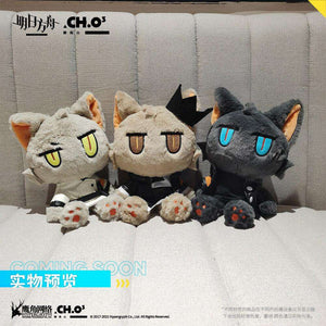 Arknights - Rhodes Island CH.O3 Mephisto, Faust, Talulah Neko Mascot Cat Plush Doll