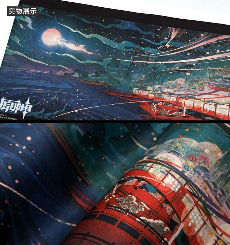 Genshin Impact - Liyue Harbor Mouse Pad Desk Mat [BACK-ORDER]