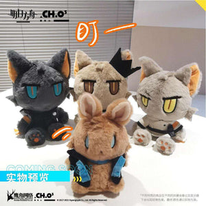 Arknights - Rhodes Island CH.O3 Mephisto, Faust, Talulah Neko Mascot Cat Plush Doll