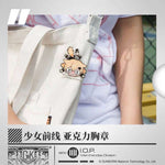 Load image into Gallery viewer, Girls&#39; Frontline - Chibi Acrylic Badge Pin (SOPMOD II &amp; RO635, G11, IDW, G36, SAT8)
