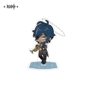 Genshin Impact - Concert Chibi Acrylic Stand / Standees with Keychain