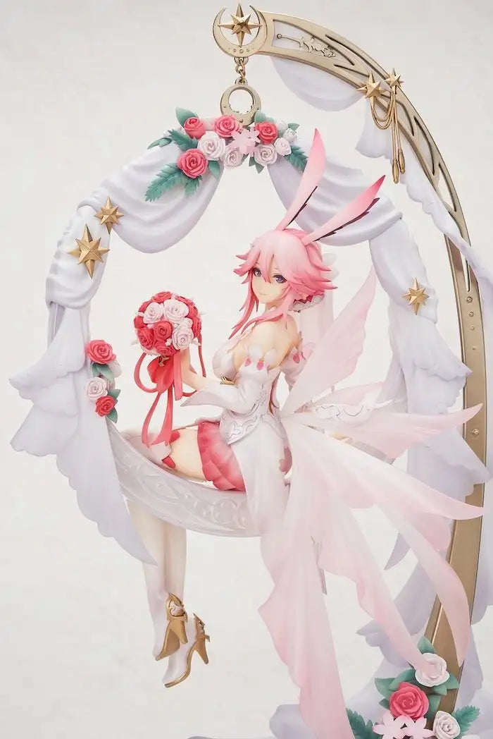 Luminous⭐Merch APEX-TOYS Honkai Impact 3rd - APEX Yae Sakura Wedding Dress Ver. 1/7 Scale Figure Action Figures