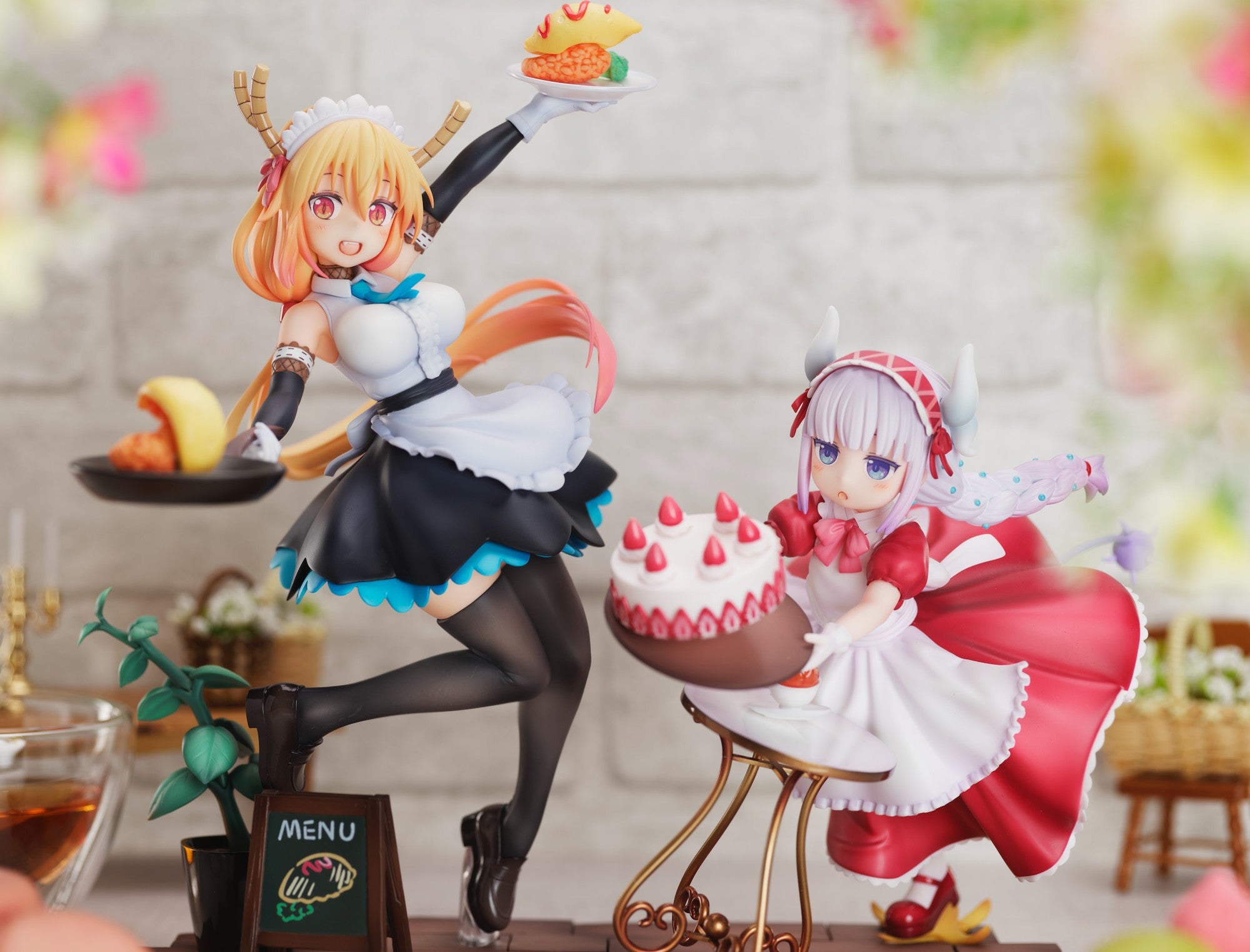 Luminous⭐Merch APEX-TOYS Miss Kobayashi's Dragon Maid - Kanna Maid Cafe Ver. 1/7 Scale Figure Scale Figures