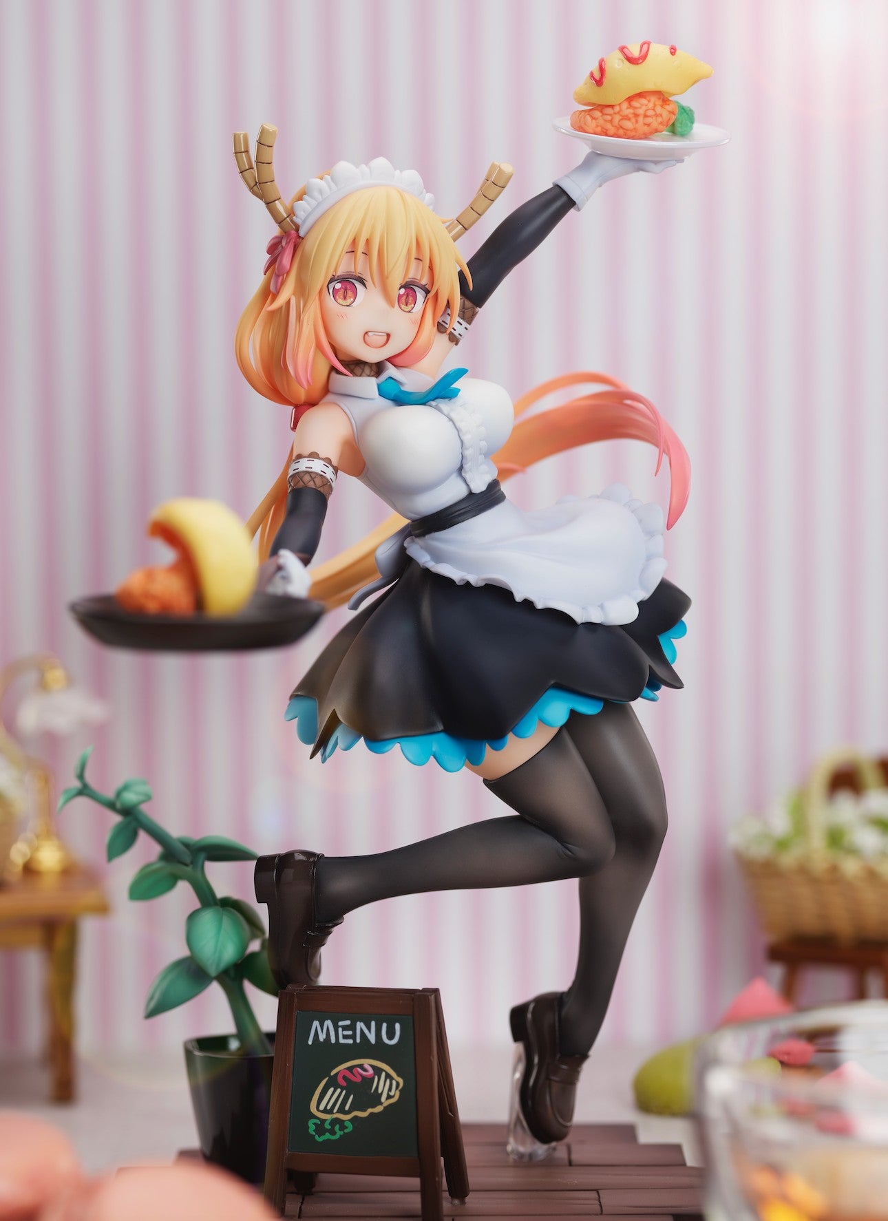 Luminous⭐Merch APEX-TOYS Miss Kobayashi's Dragon Maid - Tohru Maid Cafe Ver. 1/7 Scale Figure [PRE-ORDER] Scale Figures