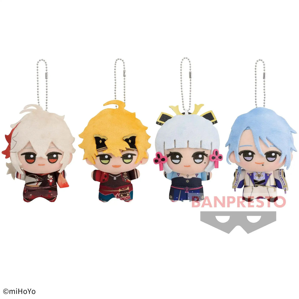 Luminous⭐Merch Banpresto Genshin Impact - Capsule Chibigurumi Fumo Plush Keychain Vol.6 (Banpresto) Plush Toys