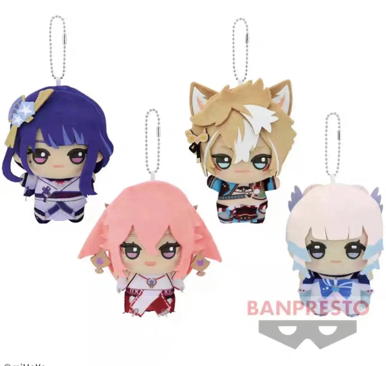 Luminous⭐Merch Banpresto Genshin Impact - Capsule Fumo Plush Keychain Vol.5 (Banpresto) Plush Toys