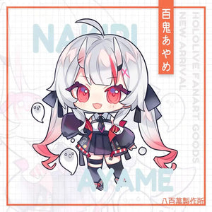 Luminous⭐Merch LuminousMerch Hololive Vtuber - Nakiri Ayame Double-sided Acrylic Keychain Custom & Doujin