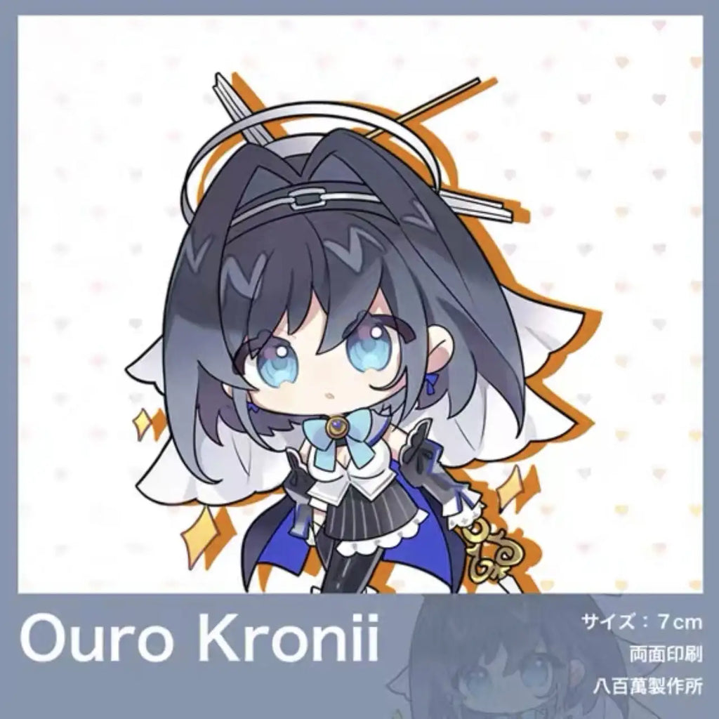 Luminous⭐Merch LuminousMerch Hololive Vtuber - Ouro Kronii Double-sided Acrylic Keychain Custom & Doujin