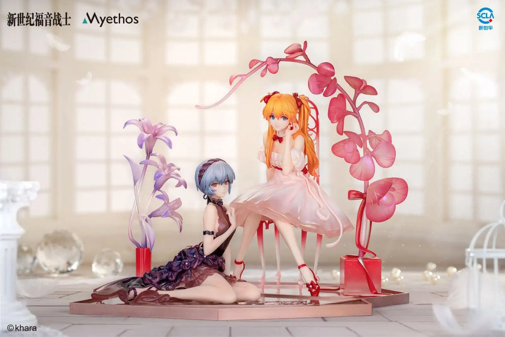 Luminous⭐Merch SEGA Evangelion - Asuka Langley / Rei Ayanami Whisper of Flower ver. Figure (Myethos) Prize Figures